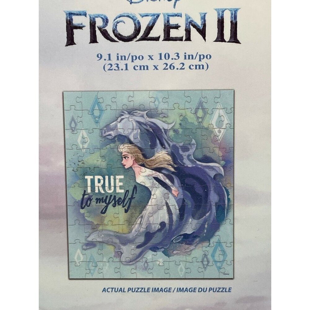 Disney Frozen 100 pc Jigsaw Puzzle True to Myself Cardinal Spin Master new
